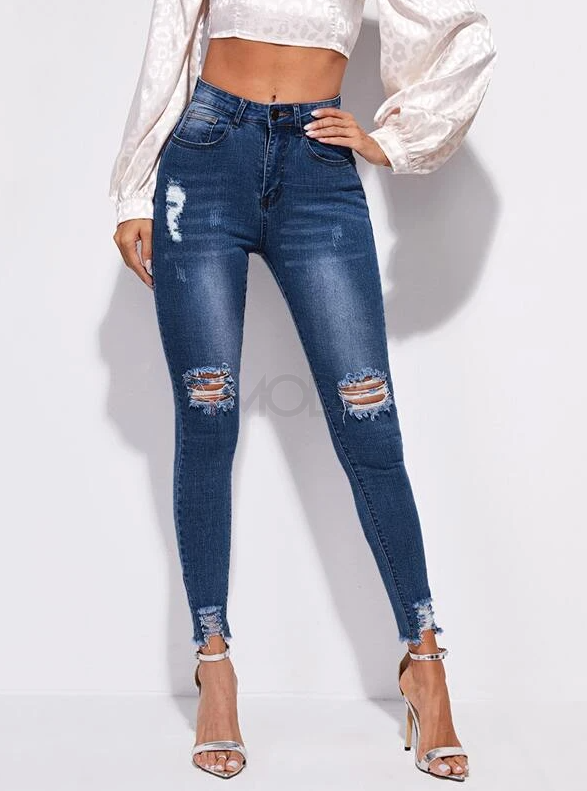 Tmavomodré potrhané rifle-280728-33