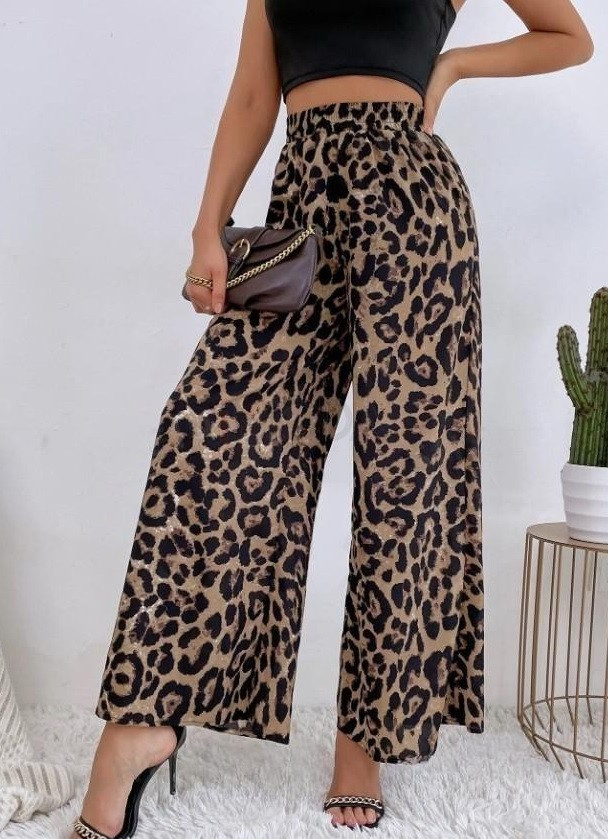 Široké nohavice s leopardím vzorom-302872-33