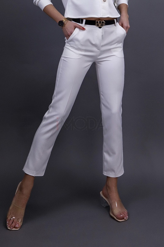 Biele elegantné nohavice-261672-37