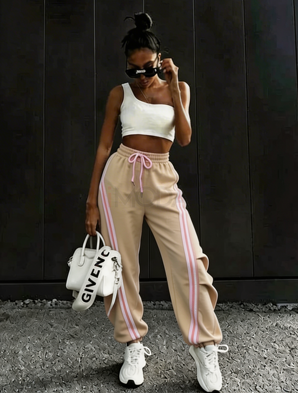 Béžové teplákové nohavice-326593-33