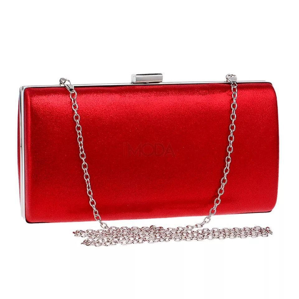 Červená elegantná kabelka-271156-36