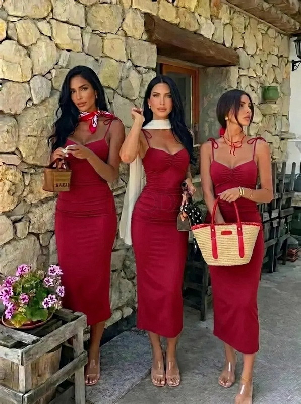Červené šaty na ramienka-328335-31