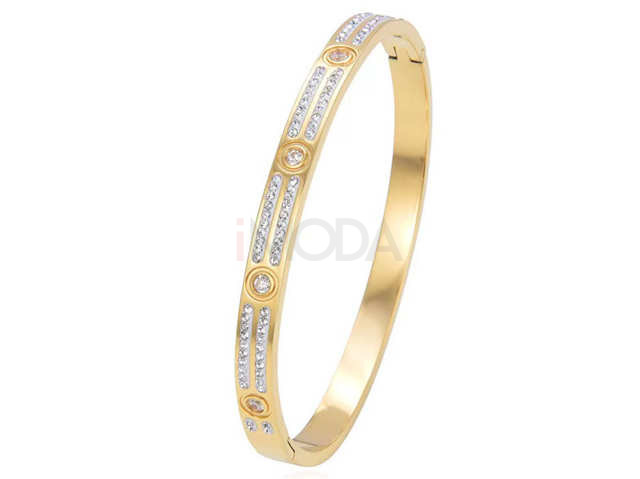 Dámsky oceľový náramok rose-318121-310