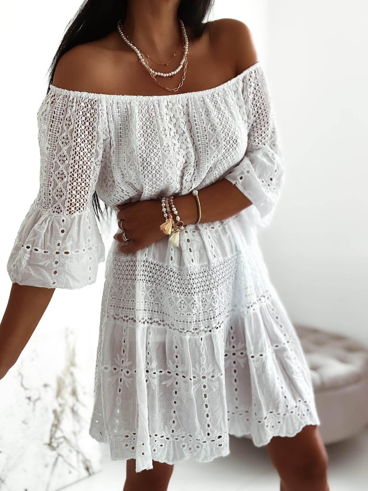 Biele letné krátke šaty-269636-31