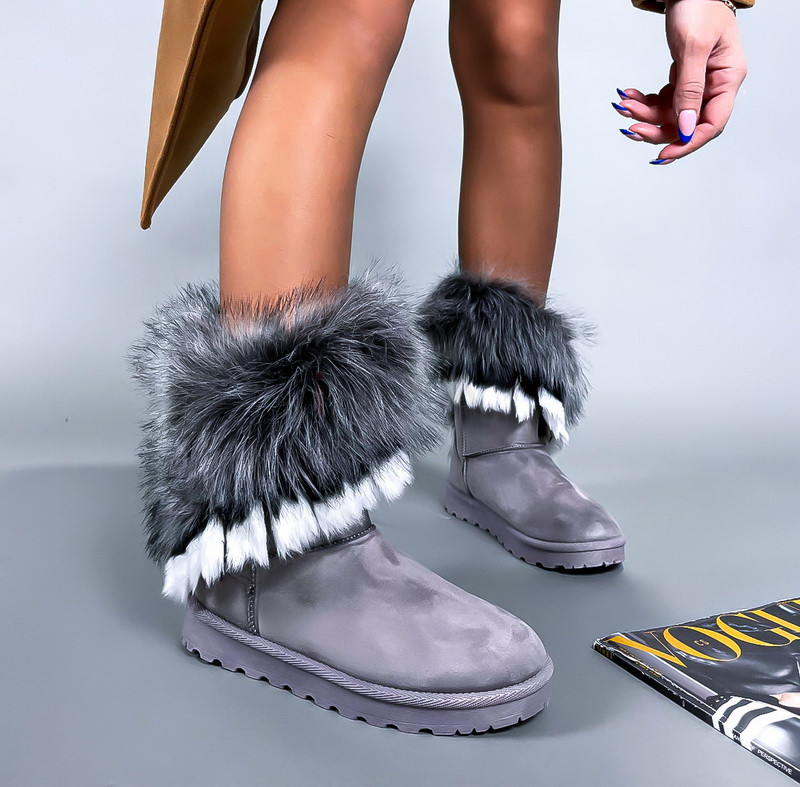 Sivé snehule s kožušinou-279234-310