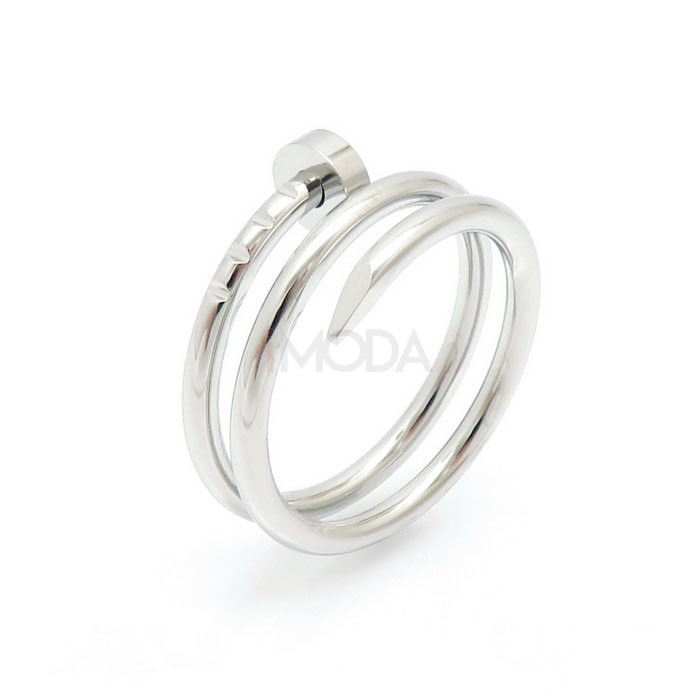 Dámsky oceľový prsteň klinec-273400-31