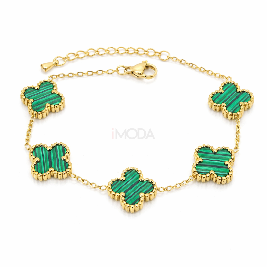 Dámsky oceľový náramok pozlátený Bianka-281885-33