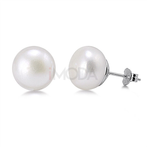 Strieborné náušnice perla-292893-314