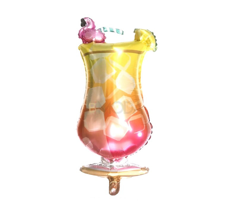Balón v tvare pohára s plameniakom-157501-32
