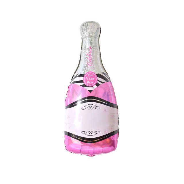 Balón v tvare ružového šampanského-157488-32
