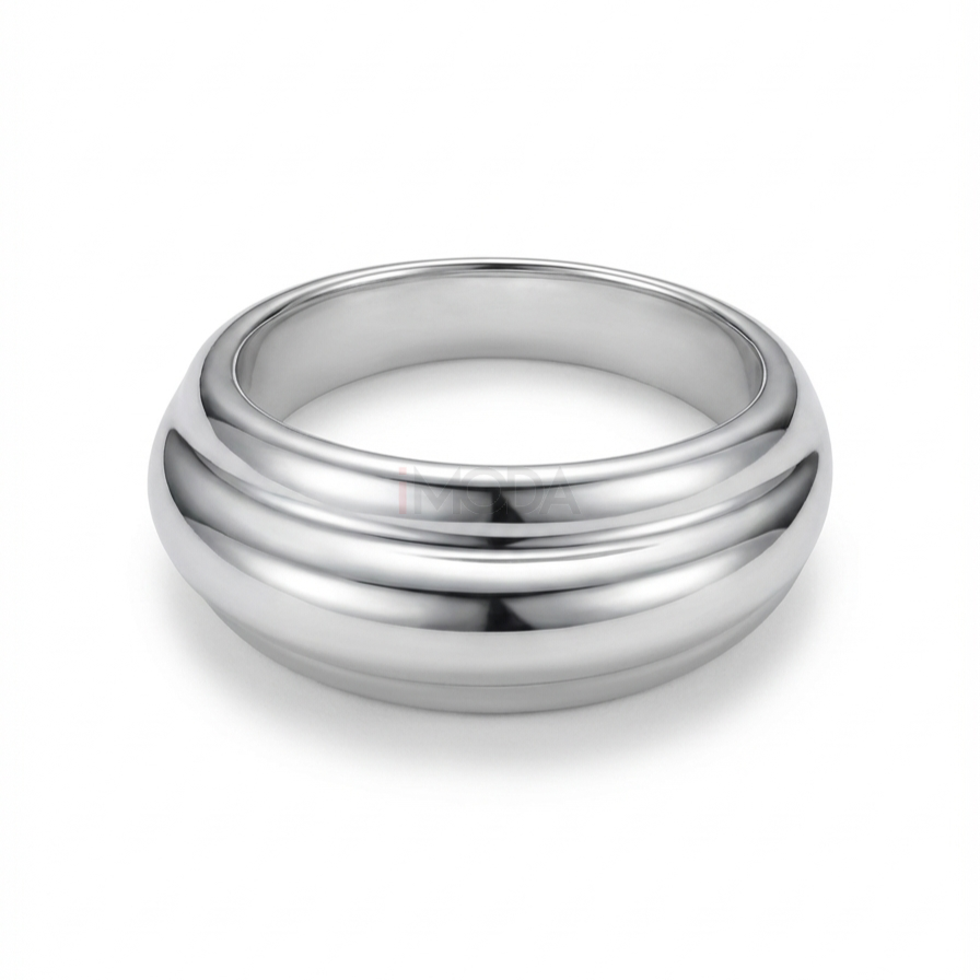 Dámsky oceľový prsteň-303973-36