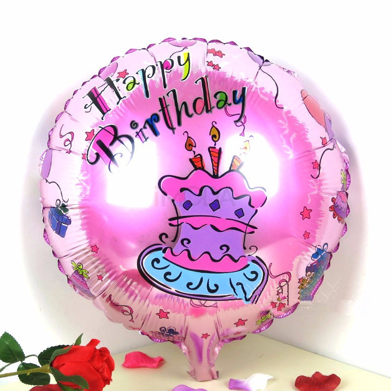 Ružový balón Happy birthday-211680-31