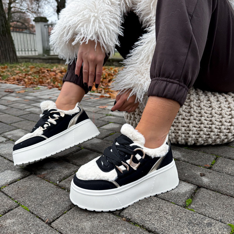 Čierne zatepelené tenisky-323586-32