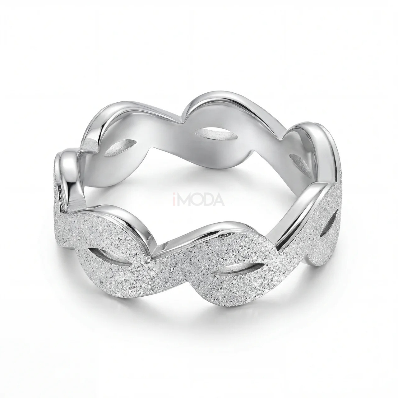 Dámsky oceľový prsteň-322416-32