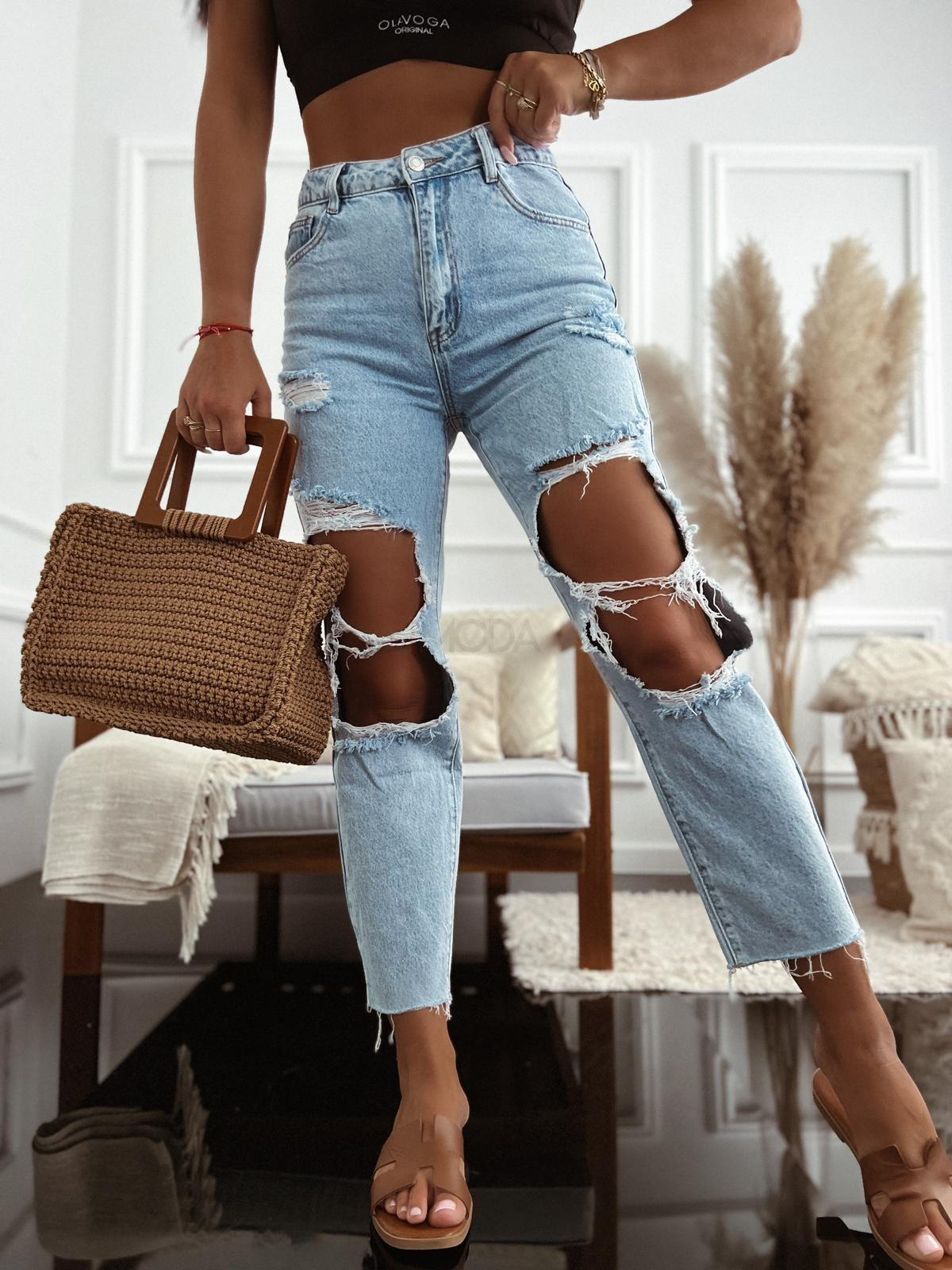 Svetlomodré potrhané rifle-309863-34