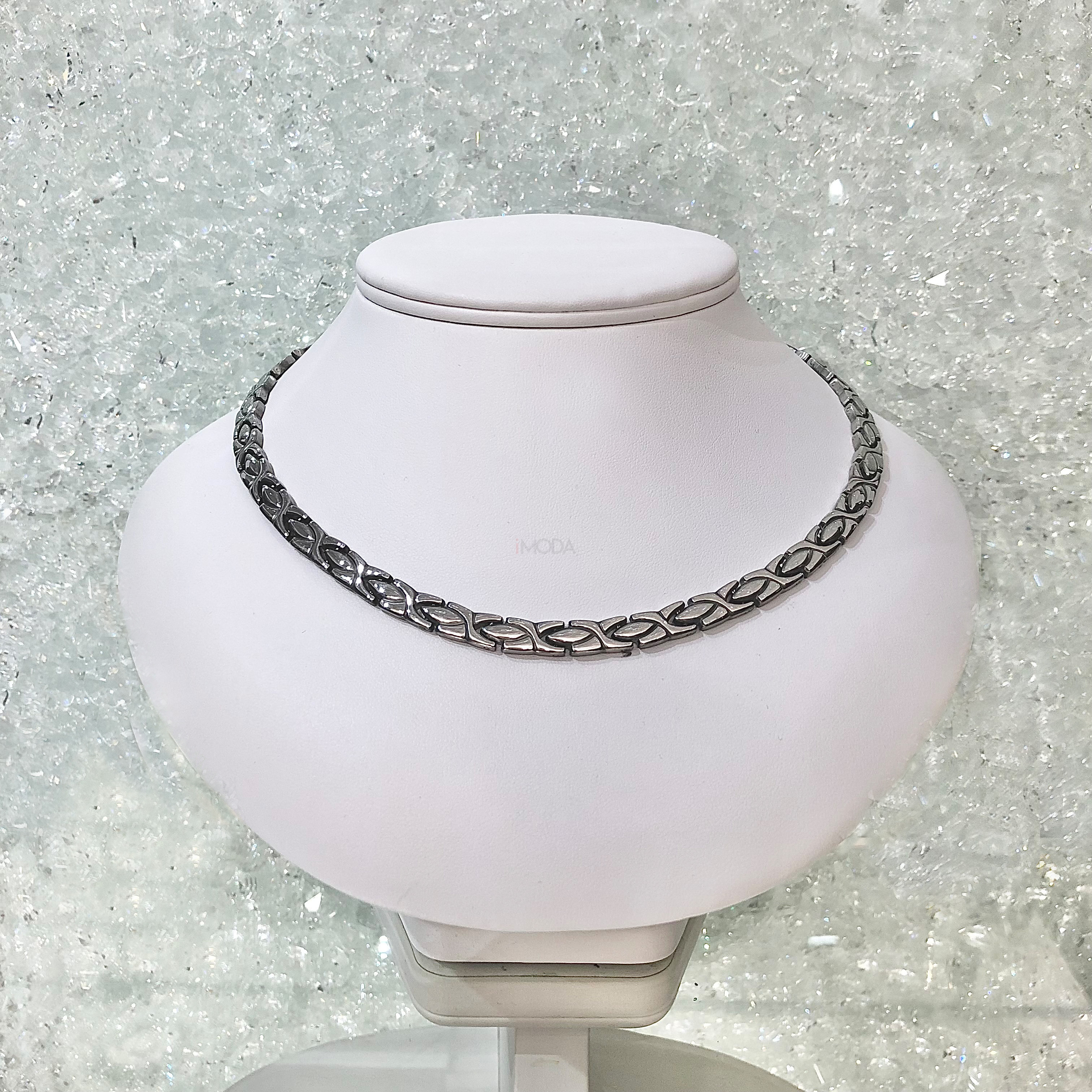 Dámsky oceľový náhrdelník-278760-31