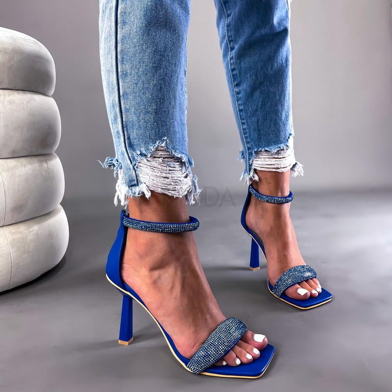 Modré sandále s kamienkami-266882-31