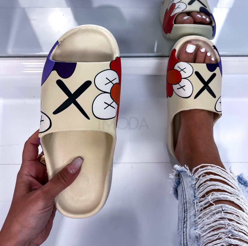 Béžové vzorované šľapky-266499-39