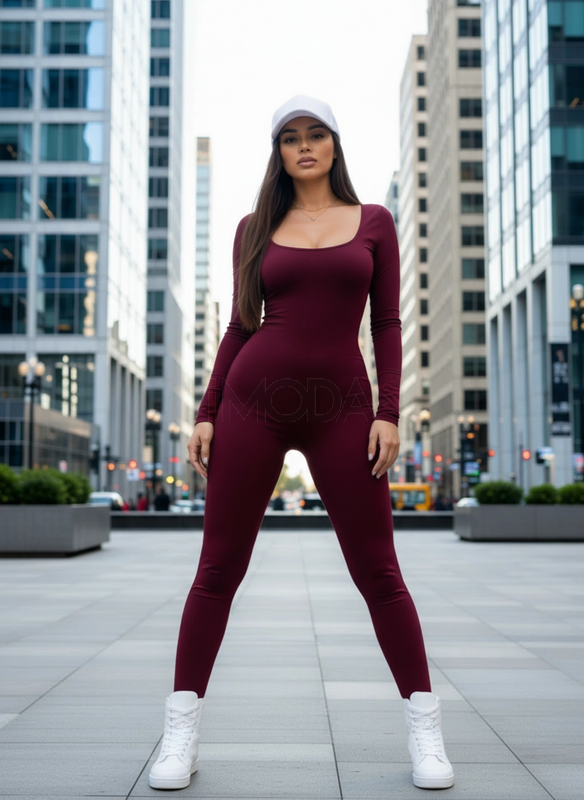 Bordový overal-323374-39