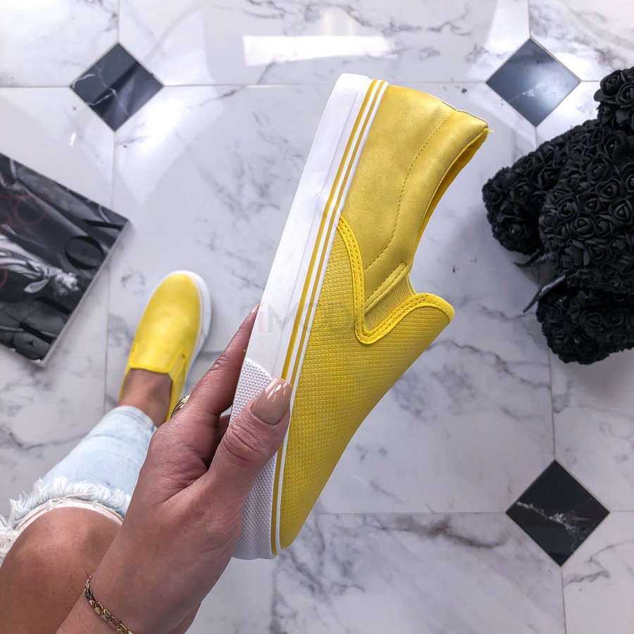 Žlté nasúvacie mokasíny-228397-36