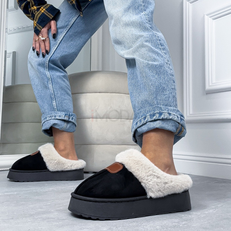 Čierna nasúvacia obuv-323726-33