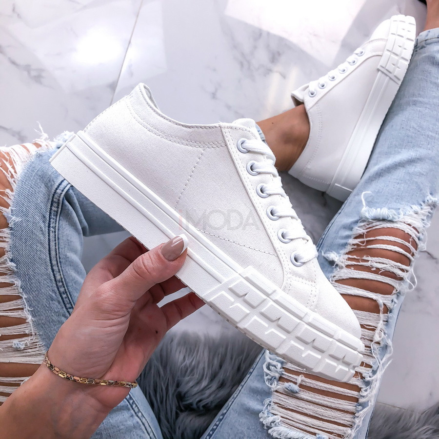 Biele platené tenisky-231404-33