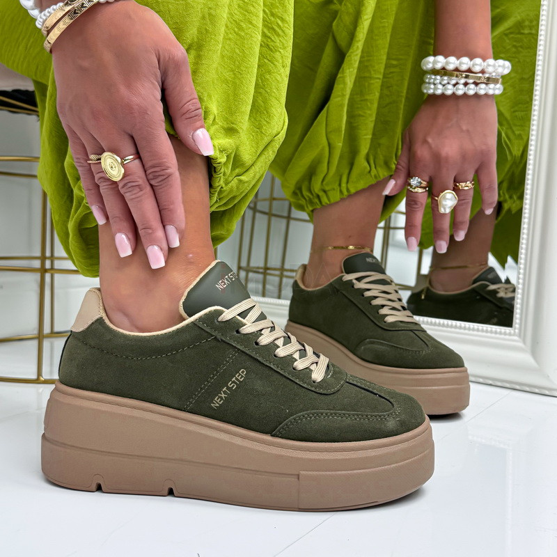 Tmavozelené tenisky-327223-32