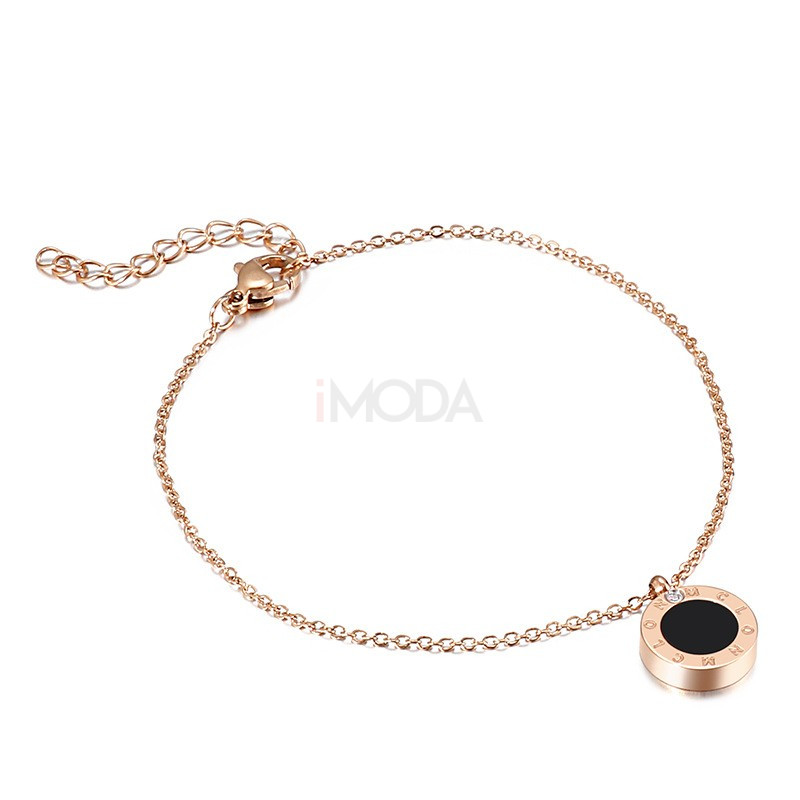 Dámsky oceľový náramok s príveskom-316269-35