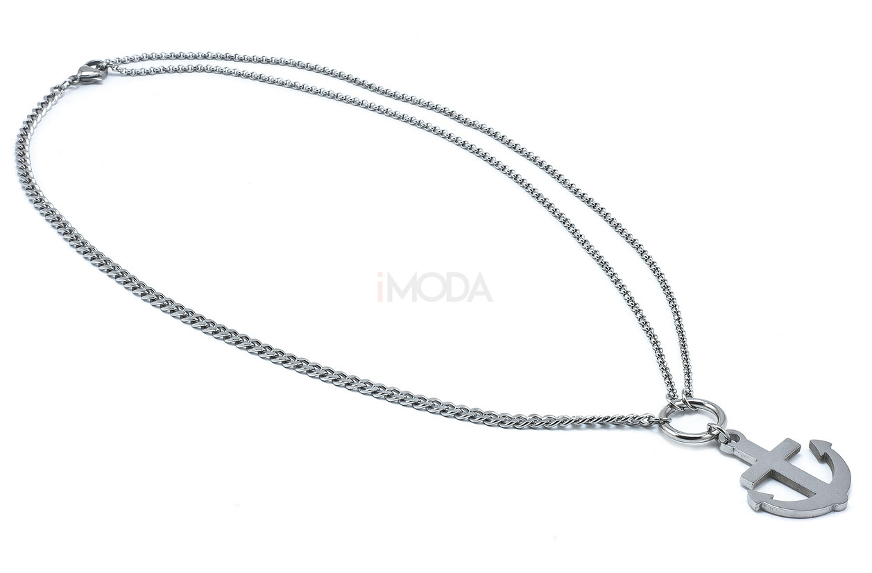 Dámsky oceľový náhrdelník