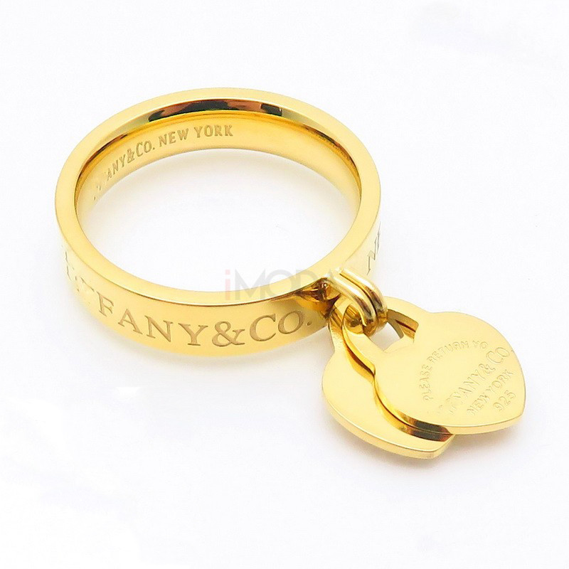 Dámsky oceľový prsteň s príveskom-316065-32