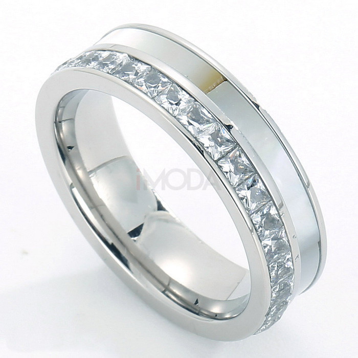 Dámsky oceľový prsteň-316206-35