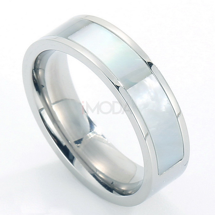 Dámsky oceľový prsteň-316209-36