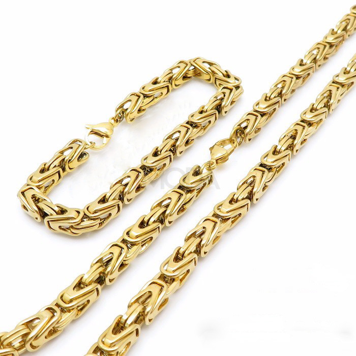 Pánska oceľová súprava-272825-31