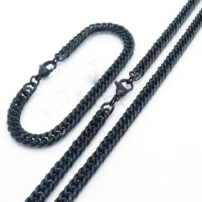 Pánska oceľová súprava-299273-38