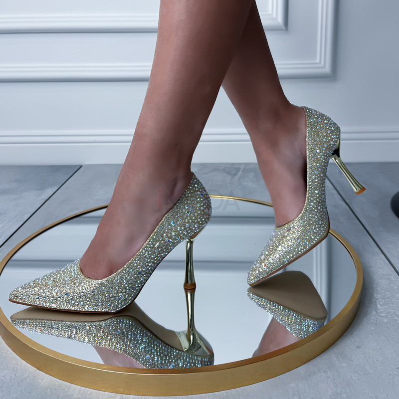 Zlaté lodičky s kamienkami-324393-32