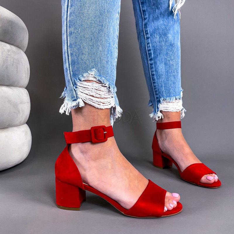Červené sandále-265007-32