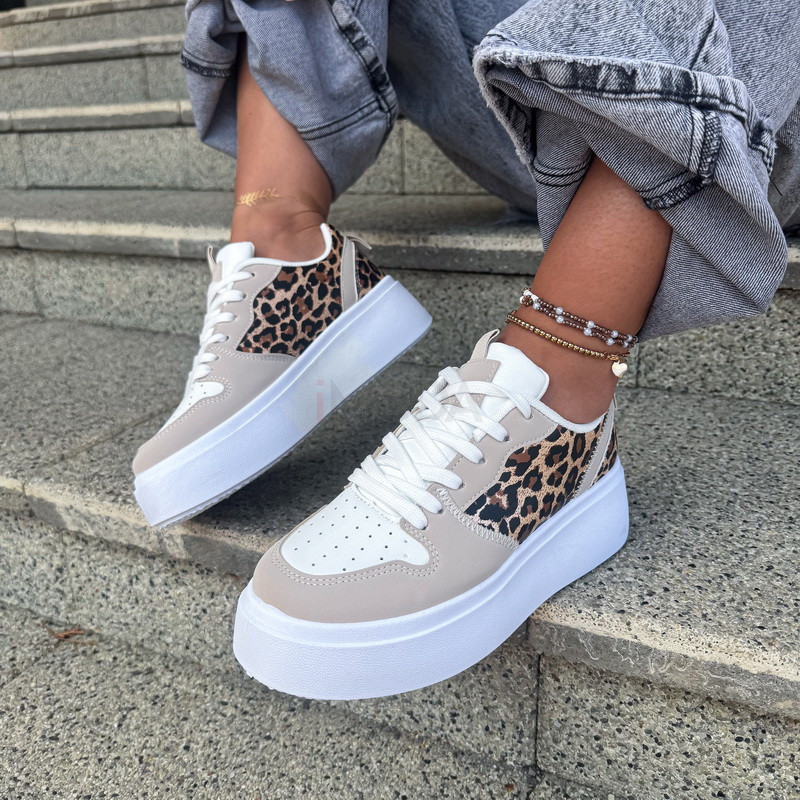 Biele tenisky s leopardím vzorom-320425-31