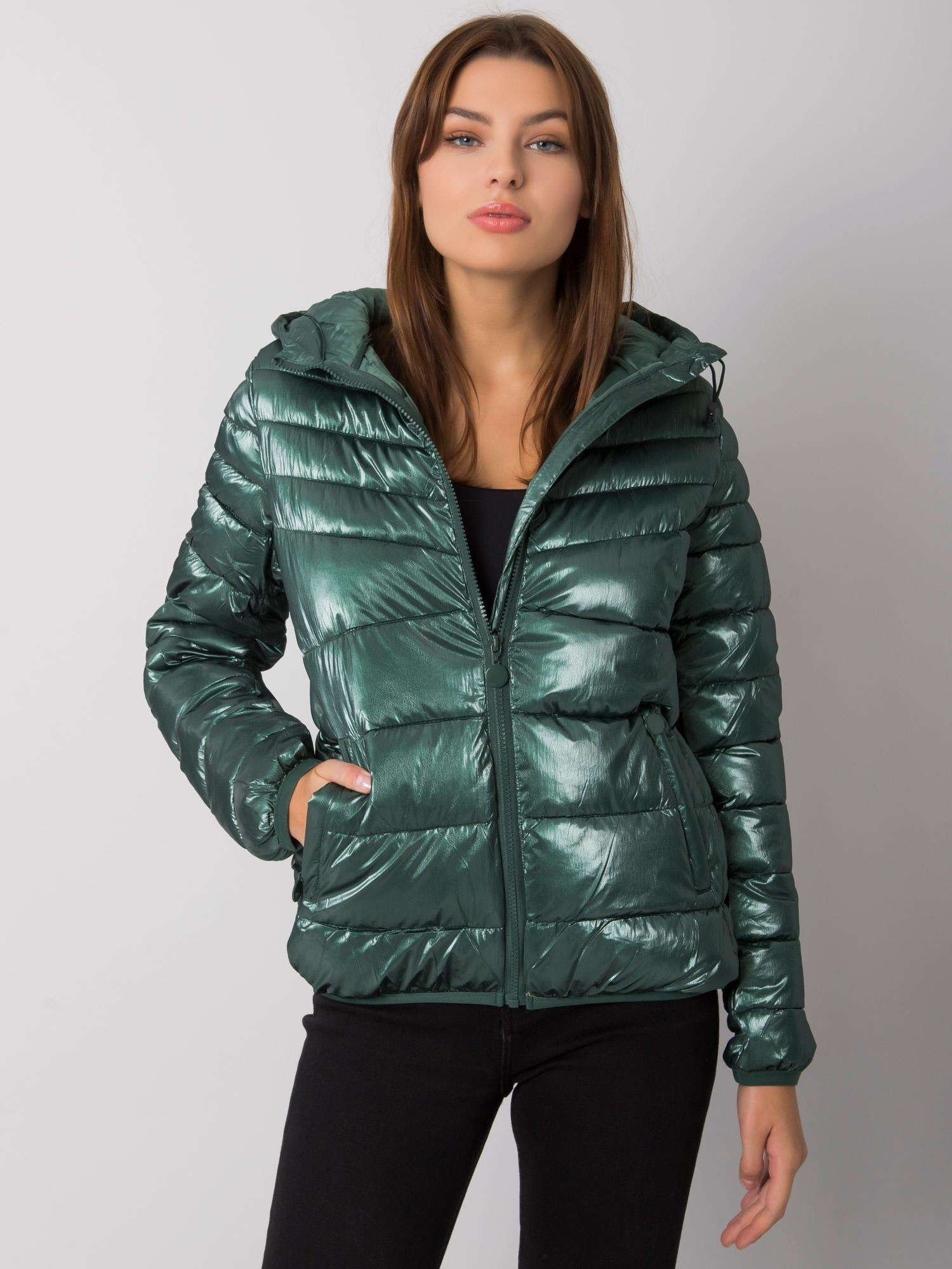 Zelená krátka vetrovka-255023-33