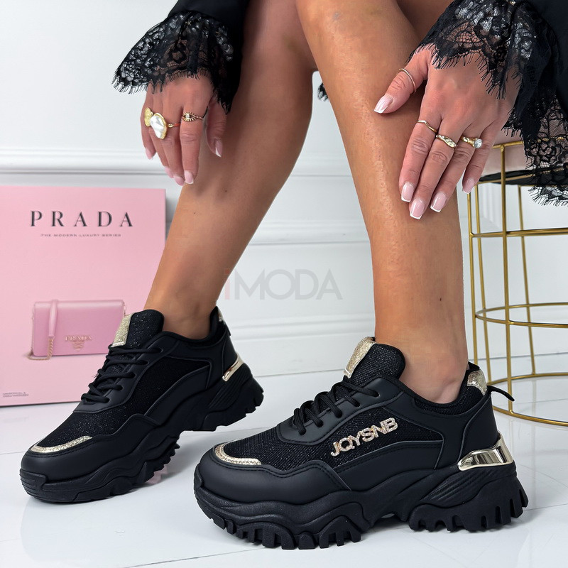 Čierno-zlaté tenisky-325558-32