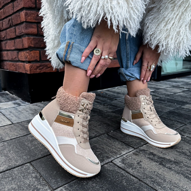 Zateplené tenisky na platforme-324021-35