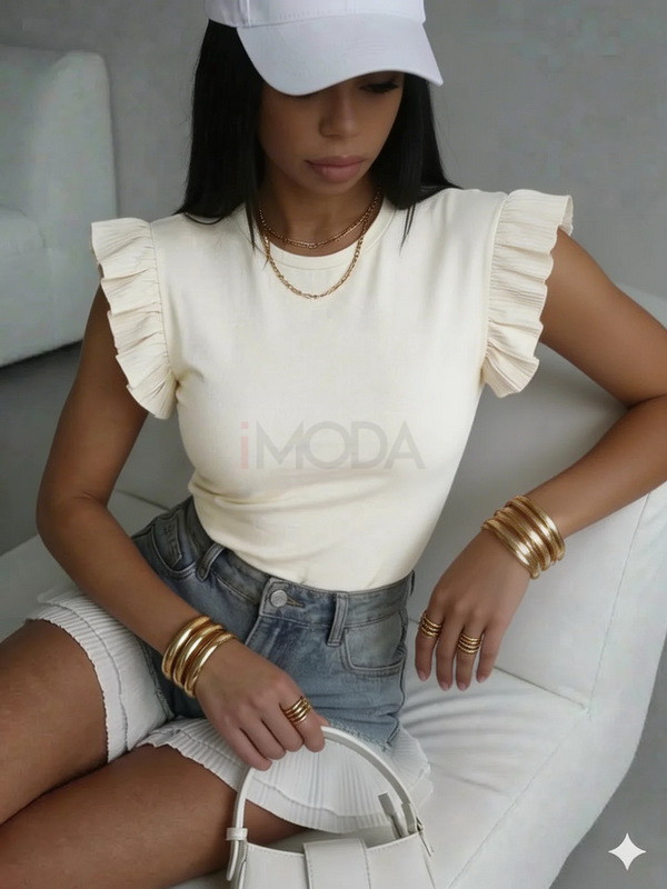 Biele tričko s volánom-326325-33