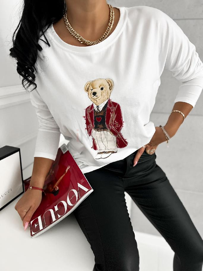 Biely oversize top s aplikáciou-313373-32