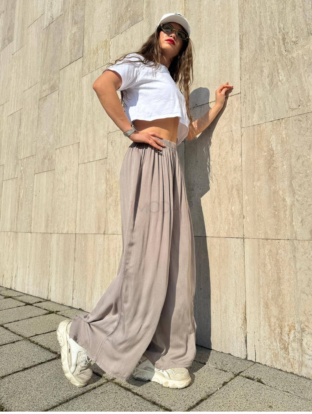 Mocca široké nohavice-317950-32