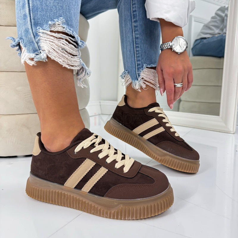 Tmavohnedé tenisky-324788-31