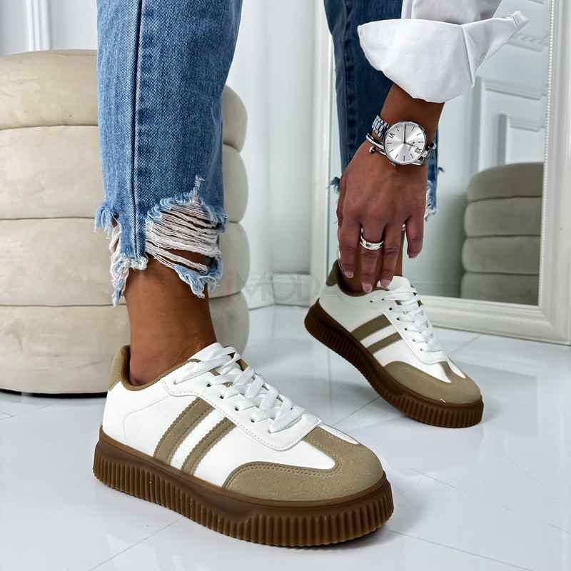 Bielo-béžové tenisky-324830-32