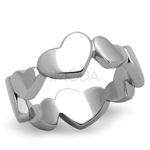 Dámsky oceľový prsteň srdce-315153-38