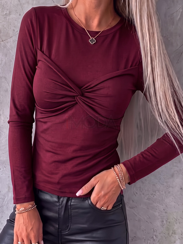 Bordový top-331375-31