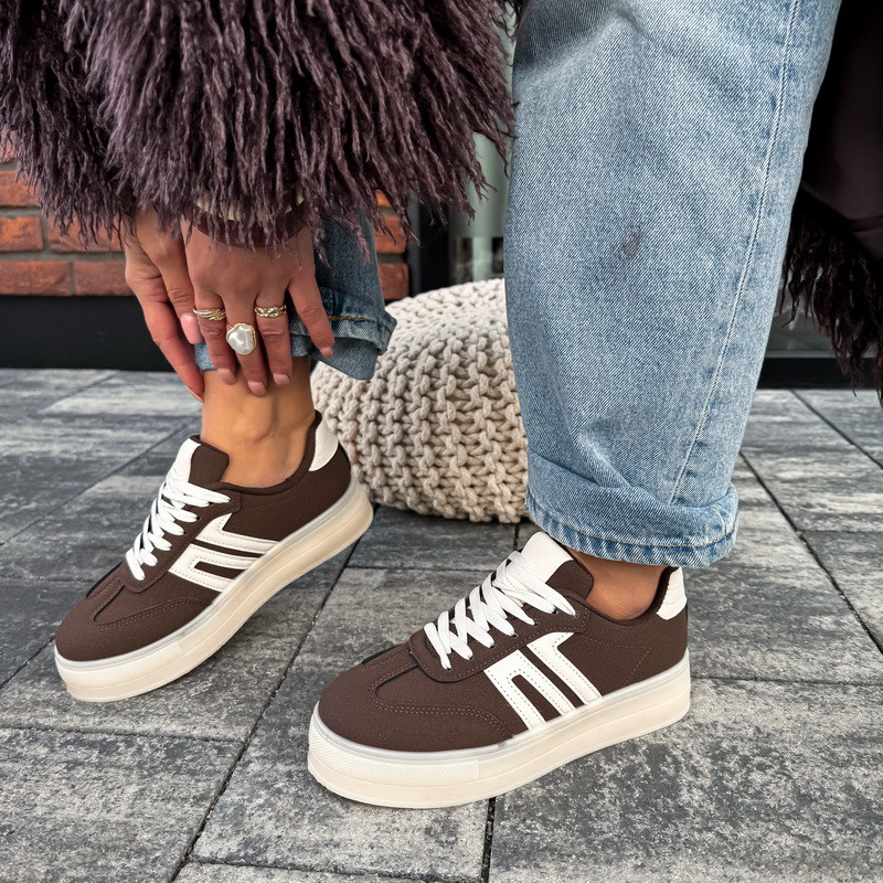 Tmavohnedé tenisky-324298-31