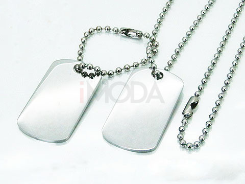 Pánsky oceľový náhrdelník army-265986-33