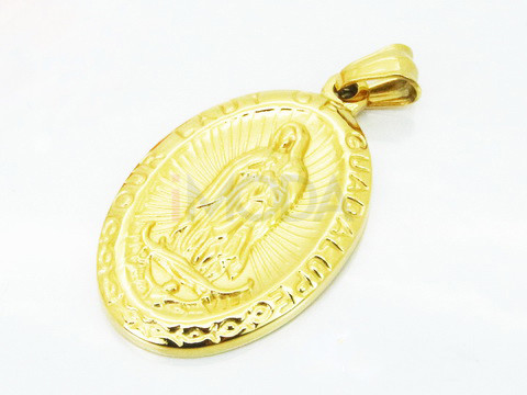 Oceľový prívesok medailón Mária-266218-34